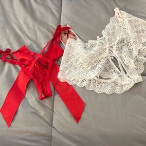 seven til midnight and dreamgirl Lace‎ panties size S NWT